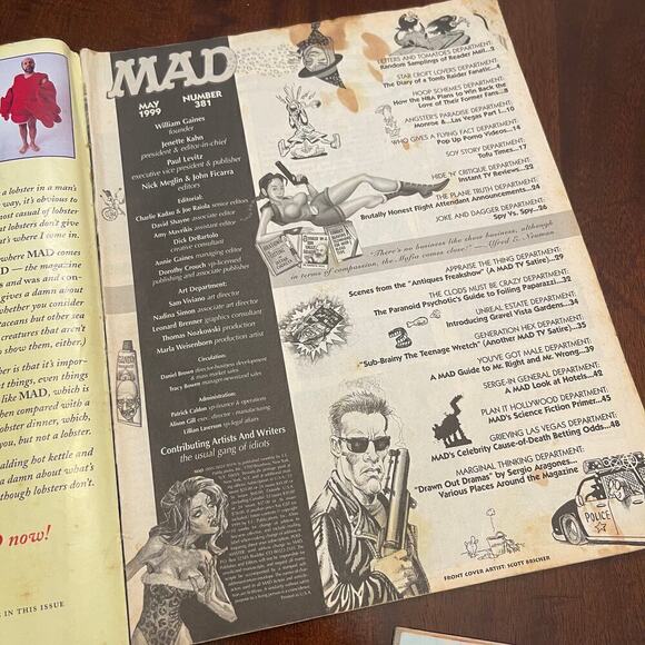 Mad Magazine Michael Jackson , Harry Potter & Tomb Raider Lot of 03 - Picture 6 of 9